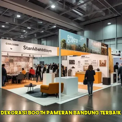 dekorasi booth pameran bandung terbaik
